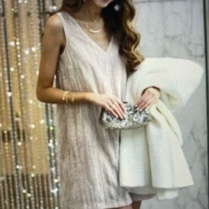 LOFT Shift Dress - Crushed Velvet (2 Petite)